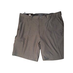 Greg Norman Performance Golf Shorts Black Stretch Mens Size 38 NWT